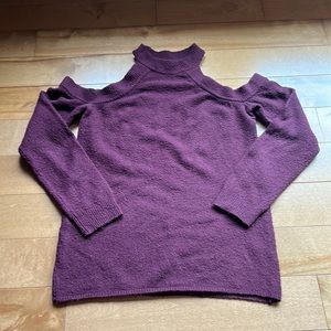 Cold-Shoulder Sweater